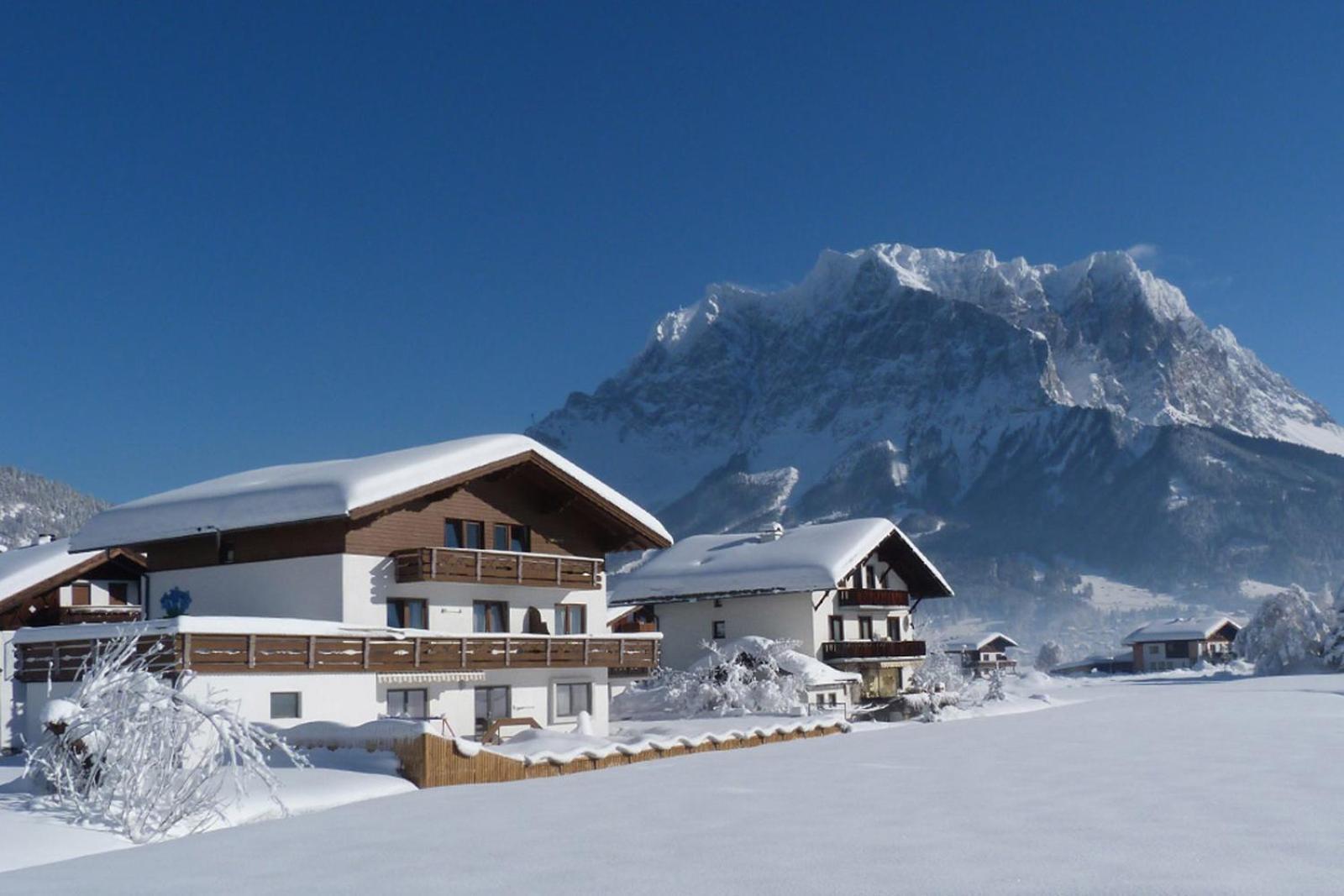 Apartmán Haus Enzian Lermoos Exteriér fotografie