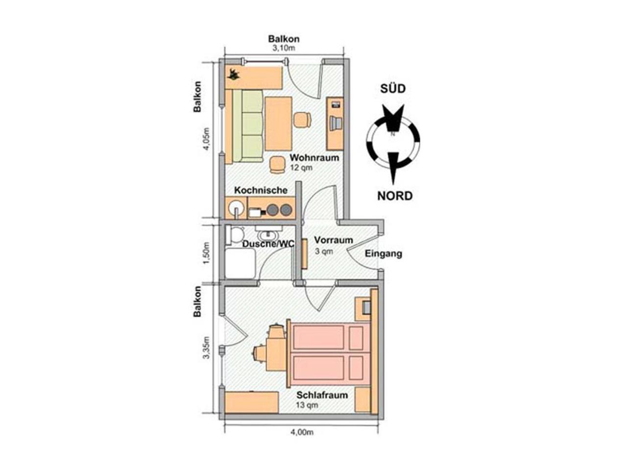 Apartmán Haus Enzian Lermoos Exteriér fotografie