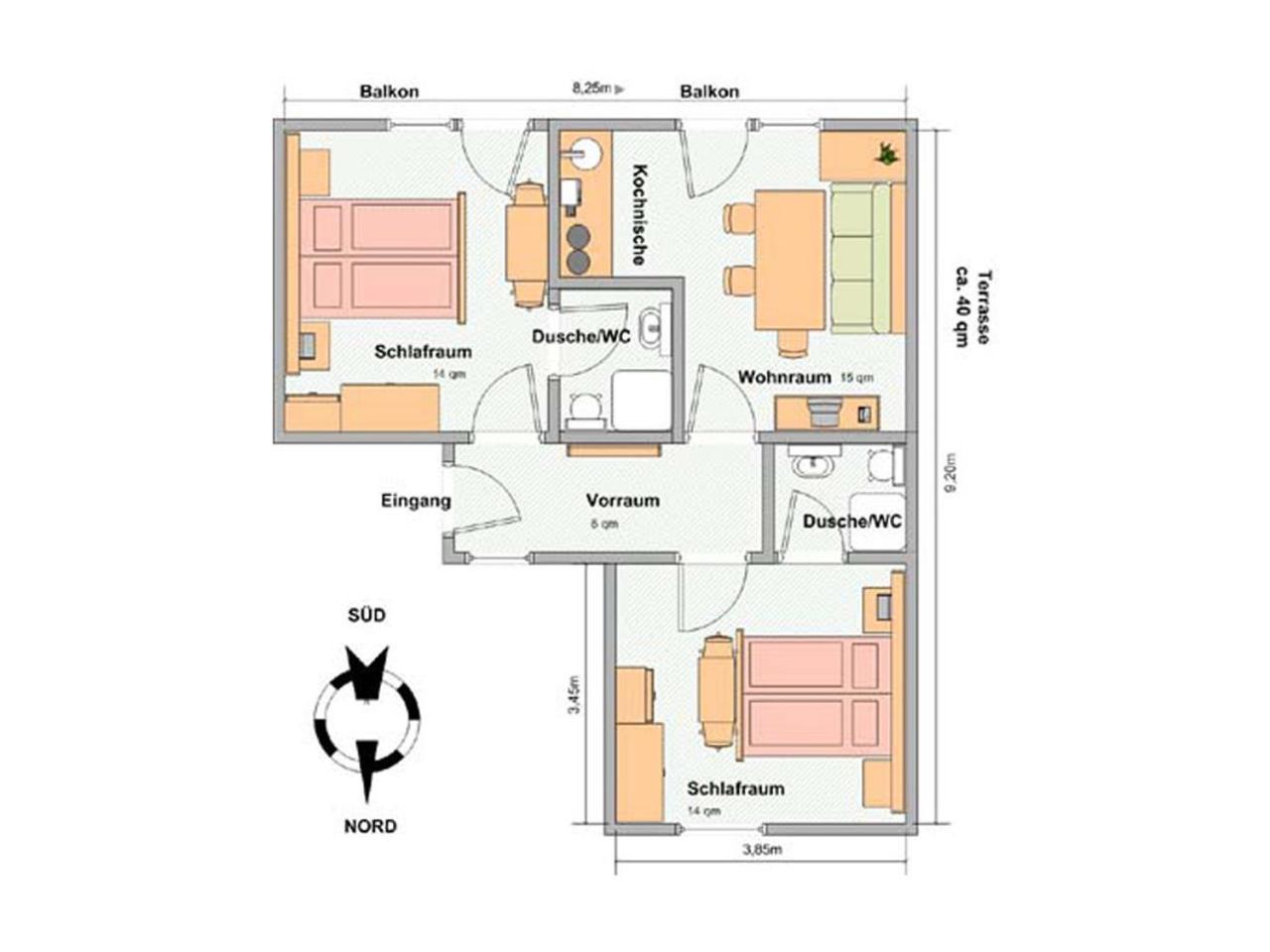 Apartmán Haus Enzian Lermoos Exteriér fotografie