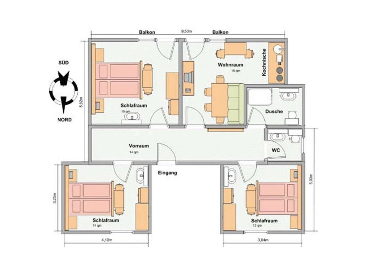Apartmán Haus Enzian Lermoos Exteriér fotografie