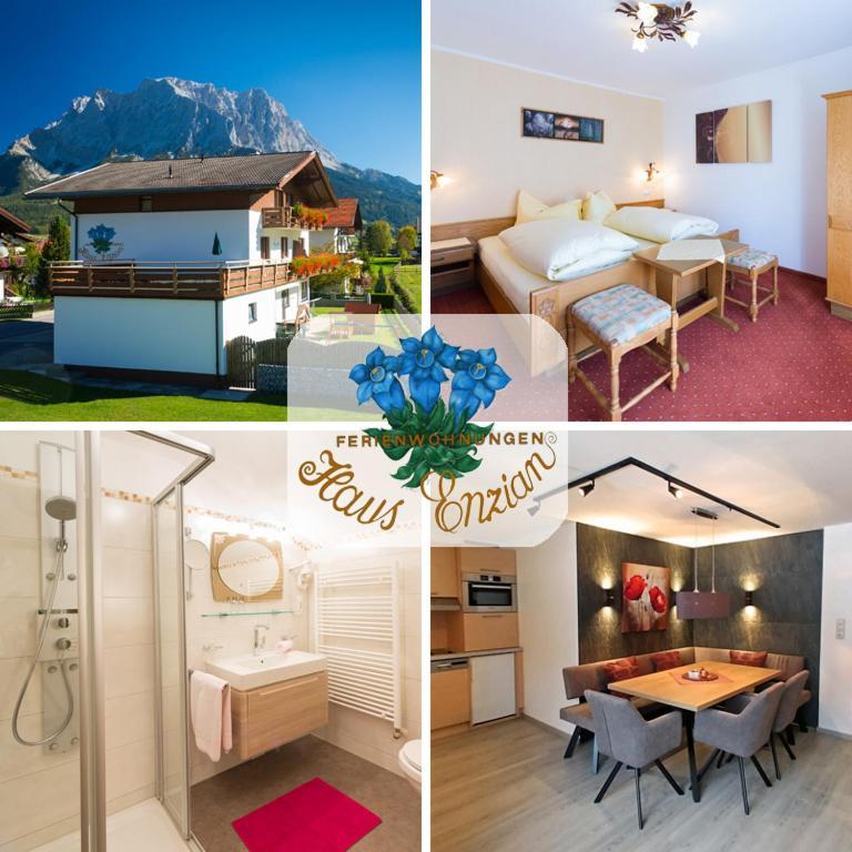 Apartmán Haus Enzian Lermoos Exteriér fotografie